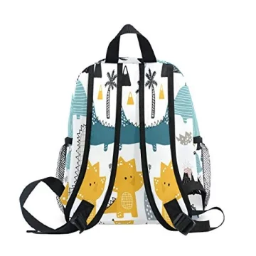 Cute Toddler Dino Backpack for Preschool and Travel