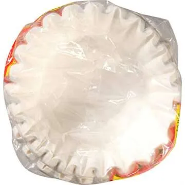 Melitta Junior Basket Coffee Filters White 100 Count