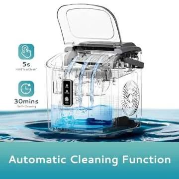 EUHOMY Quick Ice Maker Machine for Home & Adventure