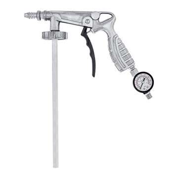 U-Pol Raptor 4 Quart Kit - Black Urethane Spray-On Truck Bed Liner Kit Custom Coat Spray Gun with Regulator - Bonus Aerosol Bedliner Can