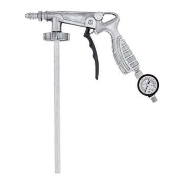 U-Pol Raptor 4 Quart Kit - Black Urethane Spray-On Truck Bed Liner Kit Custom Coat Spray Gun with Regulator - Bonus Aerosol Bedliner Can