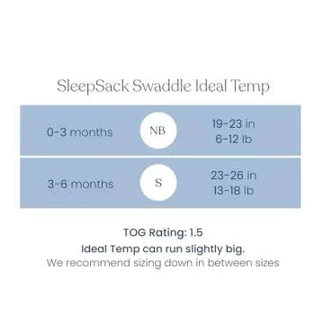 HALO Baby Sleepsack Swaddle Wearable Blanket, 3-Way Adjustable Infant Sleepsack, TOG 1.5, Ideal Temp, Navy/Orange, Newborn, 0-3 Months, 6-12 Pounds