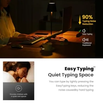 cimetech Wireless Keyboard and Mouse Combo, Compact Full Size Wireless Keyboard and Mouse Set Less Noise Keys 2.4G Ultra-Thin Sleek Design for Windows, Computer, PC, Notebook, Laptop - Bright Pink