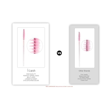 i-Laesh Crystal Mascara Wands - 100 Elegant Brushes