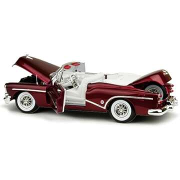 1953 Skylark Burgundy 1/18 Diecast Model Car by Motormax 73129bur