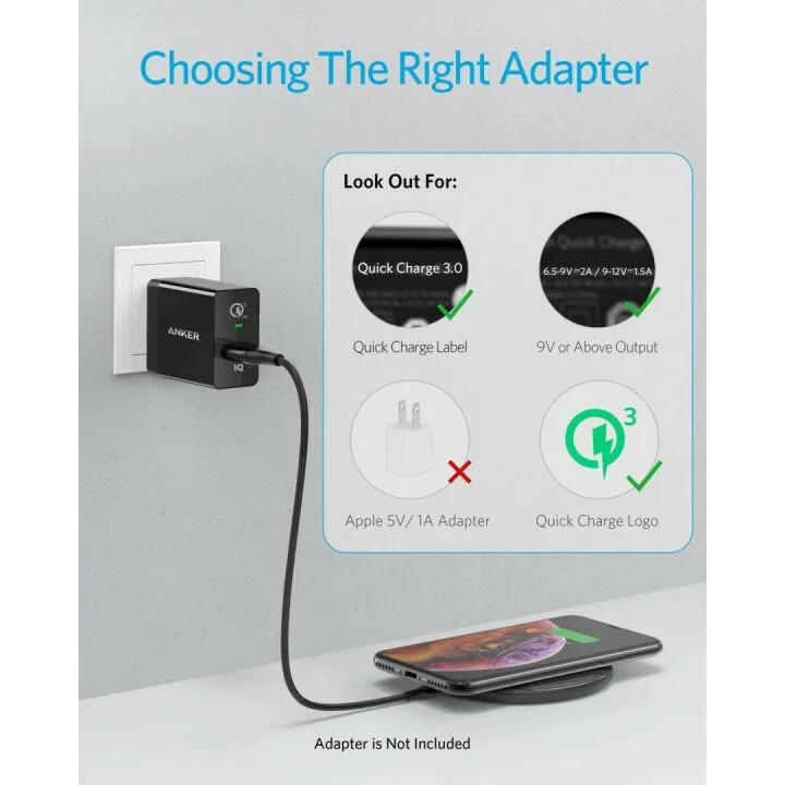 Anker Wireless Charger 313 for iPhone & AirPods