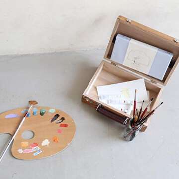 SUI Gouache Paint Sets | 12 Pastel Paint Liquid Watercolor Tubes Watercolors Travel Watercolor Set Guache Gauche Gouche Palette Design Masking Master