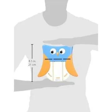 Learning Resources Wise Owl Teaching Bank - 4 Pieces, Ages 3+ Toddler Learning Toys, Play Money Toy for Kids, Save Spend Give Bank