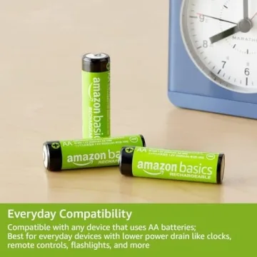 Amazon Basics Rechargeable AA NiMH Batteries 2000 mAh