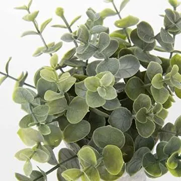 Briful Faux Potted Plants Set for Home and Office Decoration