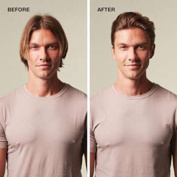 MITCH by Paul Mitchell Dry Paste Texture Clay for Men, High Hold, Ultra-Matte Finish, For All Hair Types, 3 oz