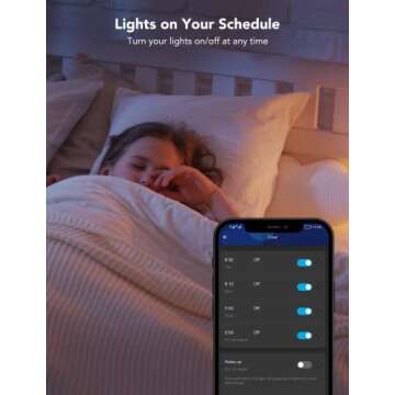 Govee Smart Recessed Lighting 6 Inch, Wi-Fi Bluetooth Direct Connect RGBWW LED Downlight, 65 Scene Mode, LED can Lights Work with Alexa & Google Assistant with Junction Box, 1100 Lumen, 4 Pack