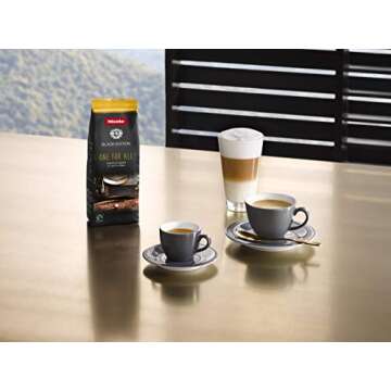 Miele Black Edition One For All Hand-Selected & Hand-Roasted Whole Coffee Beans - USDA Organic, Fair...