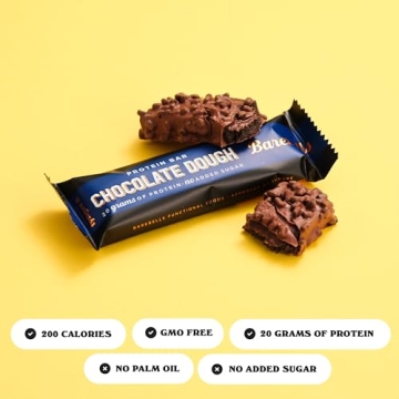 Barebells Chocolate Dough Protein Bars - Guilt-Free Snack