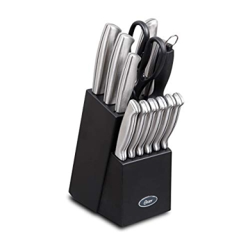 Oster Baldwyn 14-Piece Stainless Steel Cutlery Set - Sharp & Durable