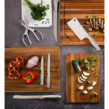 Oster Baldwyn 14-Piece Stainless Steel Cutlery Set - Sharp & Durable