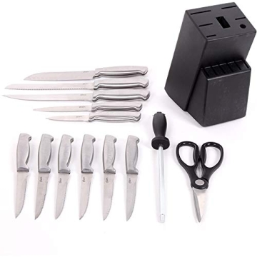 Oster Baldwyn 14-Piece Stainless Steel Cutlery Set - Sharp & Durable