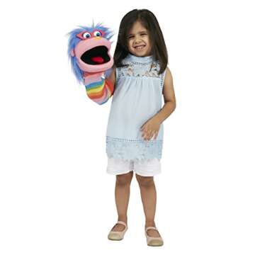 Gloria Hand Puppet - Interactive Knitted Toy for All Ages