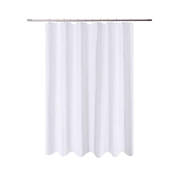 N&Y HOME Fabric Shower Curtain Liner Extra Long 72 x 84 Inches with 2 Bottom Magnets, Hotel Quality,...