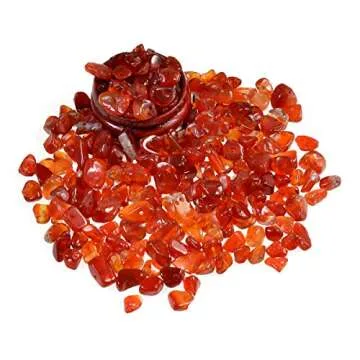 AD Beads 34" Carnelian Tumbled Irregular Gemstone Strand for Jewelry Making