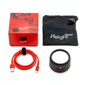 Helight® Sleep Red Light Therapy Sleep Device – 630nm Pure Red Light for Better Sleep – Sleep Aid to Support Deep Relaxation and Quality Sleep – Backed by Science for Adults & Kids Bedrooms