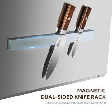 Wilprep 30"x30" Stainless Steel Range Backsplash with Knife Rack