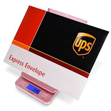 Fuzion Shipping Scale - Digital Postage Scale for Packages 86 lb/0.1oz