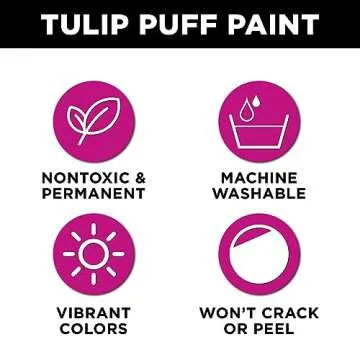 Tulip Glitter Diamond Fabric Paint 4oz - Vibrant & Easy to Use