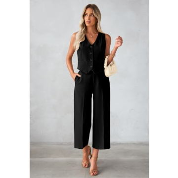 Luvamia 2 Piece Outfit for Work and Summer Style