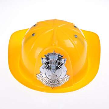 Welecom Fireman Hat for Kids - Durable Role Play Costume