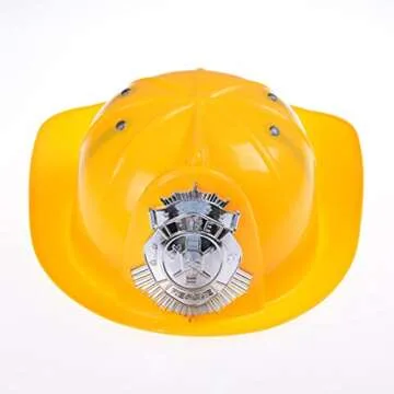 Welecom Fireman Hat for Kids - Durable Role Play Costume