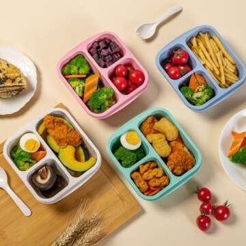 Eco-friendly TurtingAs Snack Containers for Meals on-the-go