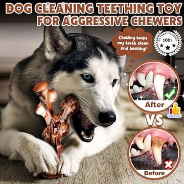 Durable TonyEst Dog Chew Toys for Aggressive Chewers
