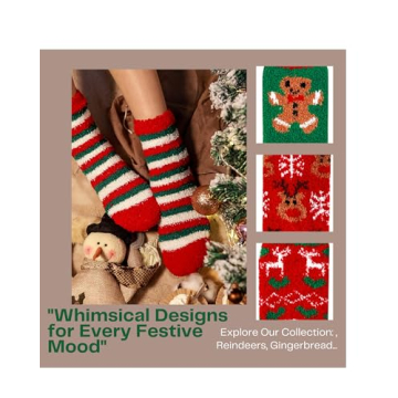 WaySoft Cozy Fuzzy Socks - Perfect for Women & Teens