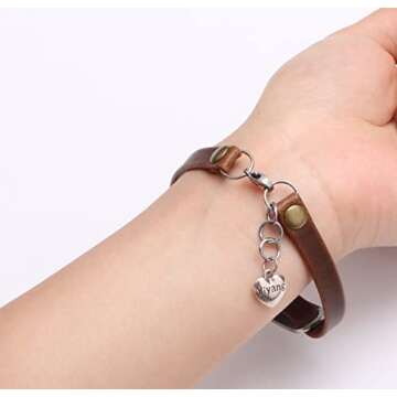 Inspirational Bracelet Bible Verse Scripture Ornament Jewelry Christian Gifts for Women Wrap Bracelets for Women Vintage Jewelry for Women Do Not Fear for I Am with You