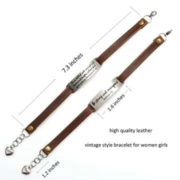 Yiyang Inspirational Bracelet for Women - Uplifting Gift