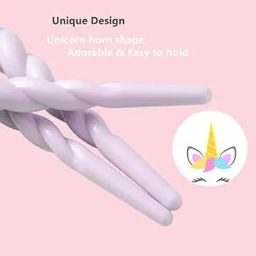 Ammiy Unicorn Makeup Brushes Set for Enthusiasts and Kids