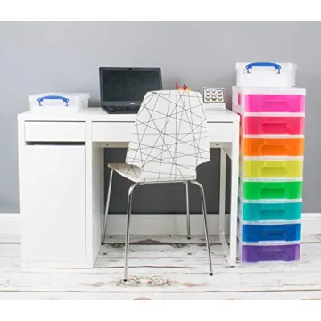 Really Useful 8 Drawer Storage Tower in Rainbow Colors
