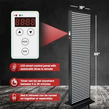 Advanced Red Light Therapy Device for Skin & Pain Relief