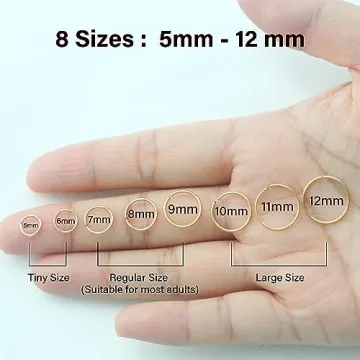 Stylish Sterling Silver Nose Rings Hoops for All