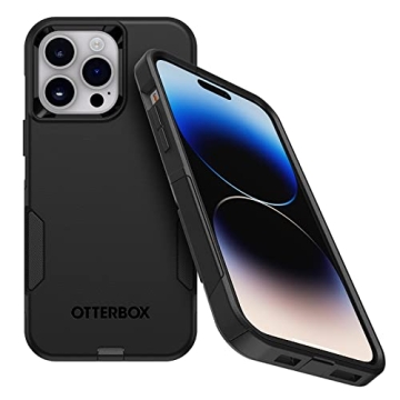 OtterBox iPhone 14 Pro Max (ONLY) Commuter Series Case - Black, Slim & Tough, Pocket-Friendly, with ...