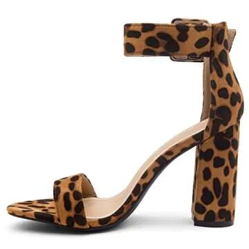 Herstyle Rumors Women's Dressy Chunky Heels Sandals