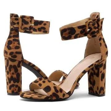 Herstyle Rumors Women's Dressy Chunky Heels Sandals