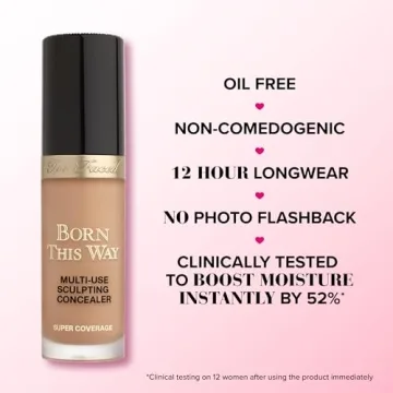 Too Faced Born This Way Full Coverage Concealer 0.46 Fl Oz Mocha