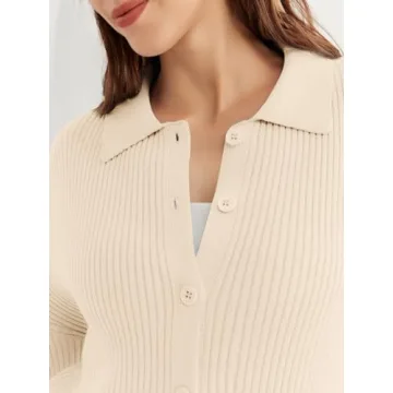 LILLUSORY Women’s Stylish Lightweight Cardigan Sweater