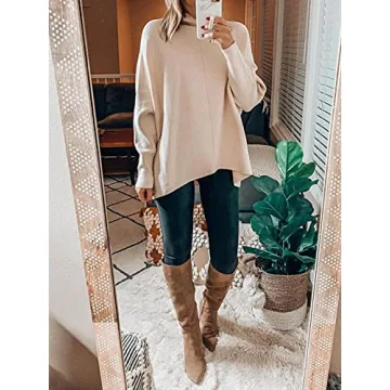 Luxurious Oversized Turtleneck Sweater Perfect for Women