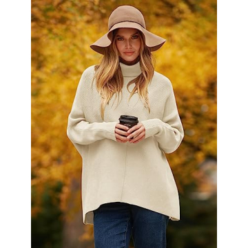 Luxurious Oversized Turtleneck Sweater Perfect for Women