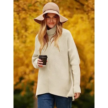 Luxurious Oversized Turtleneck Sweater Perfect for Women