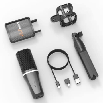 RGB USB Gaming Microphone for PC and Laptop Recording