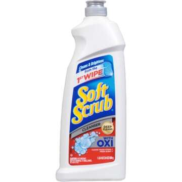 Soft Scrub Multi-Purpose Cleanser with OXI, Surface Cleaner, 24 Ounce